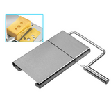 Stainless steel cheese slicer butter cutting board